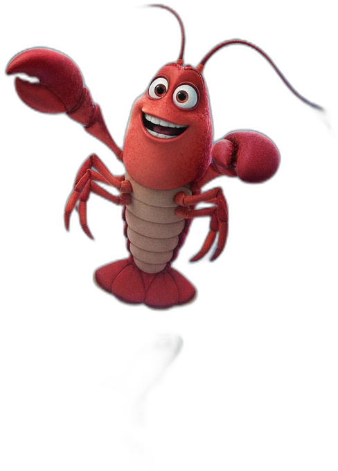Hero Lobster Pointing to Action